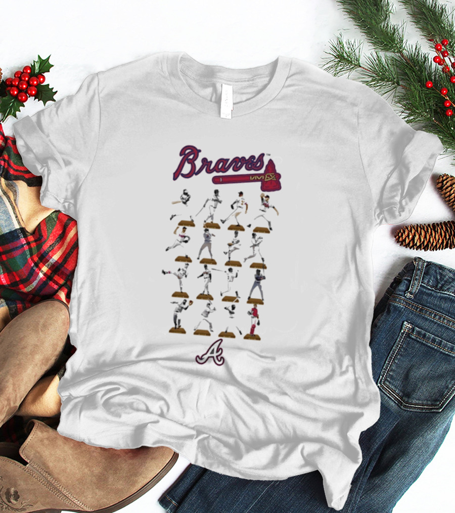 Braves Legends Hall Of Fame MLB Baseball Iconic Moments T-Shirt