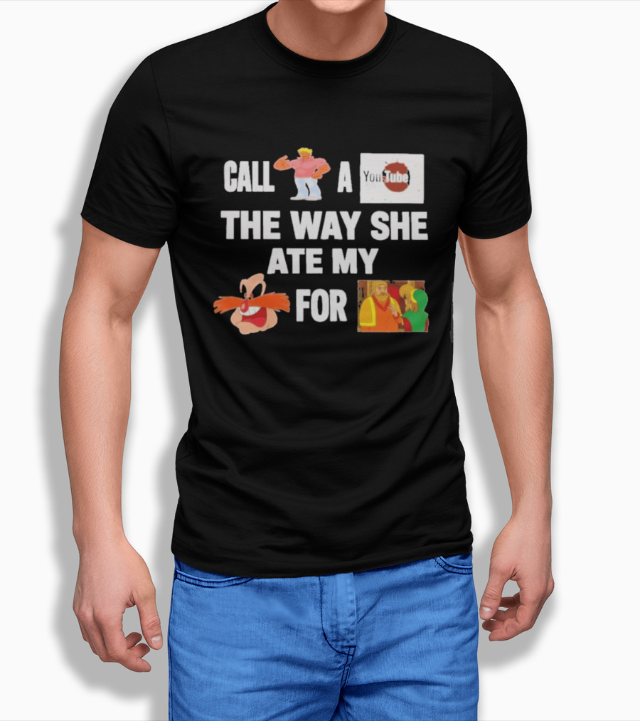 Call Yo Mama Youtube Poop The Way She Ate My Pingas For Dinner T-Shirt
