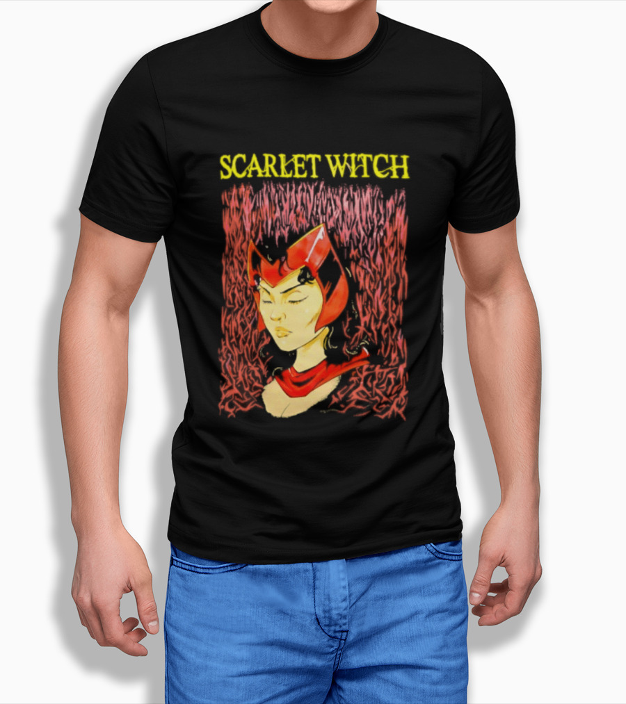 Scarlet Witch Marvel Comics Wanda Maximoff T-Shirt