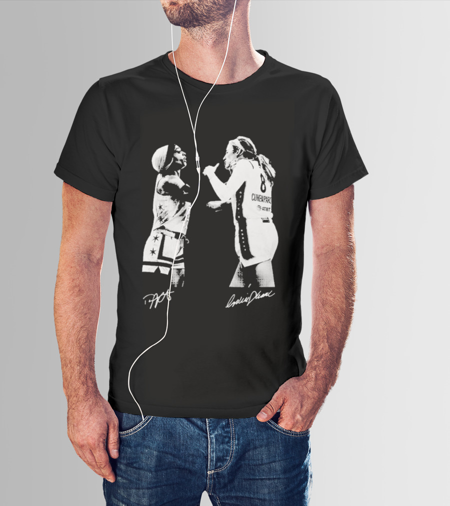 Sophie Cunningham DiJonai Is Dirty Rivalry Basketball Players Signature T-Shirt