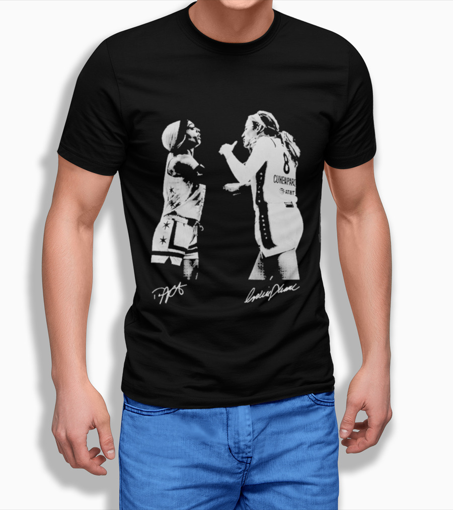 Sophie Cunningham DiJonai Is Dirty Rivalry Basketball Players Signature T-Shirt