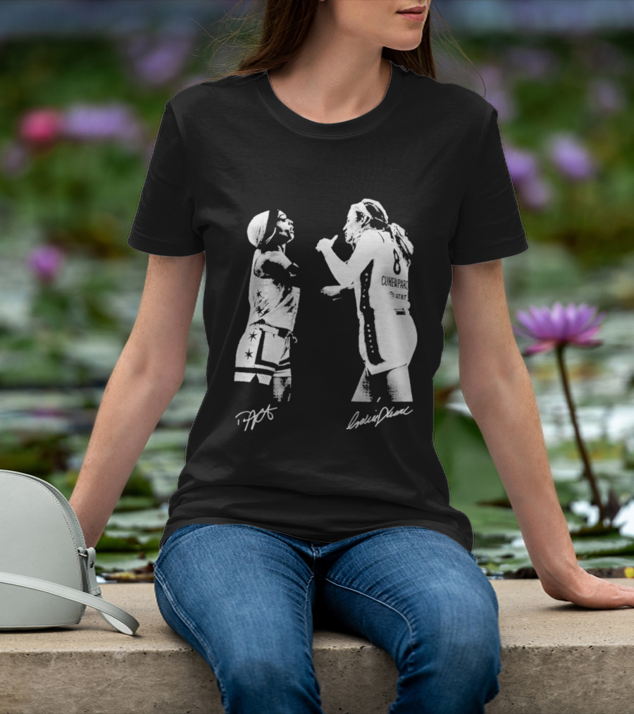 Sophie Cunningham DiJonai Is Dirty Rivalry Basketball Players Signature T-Shirt