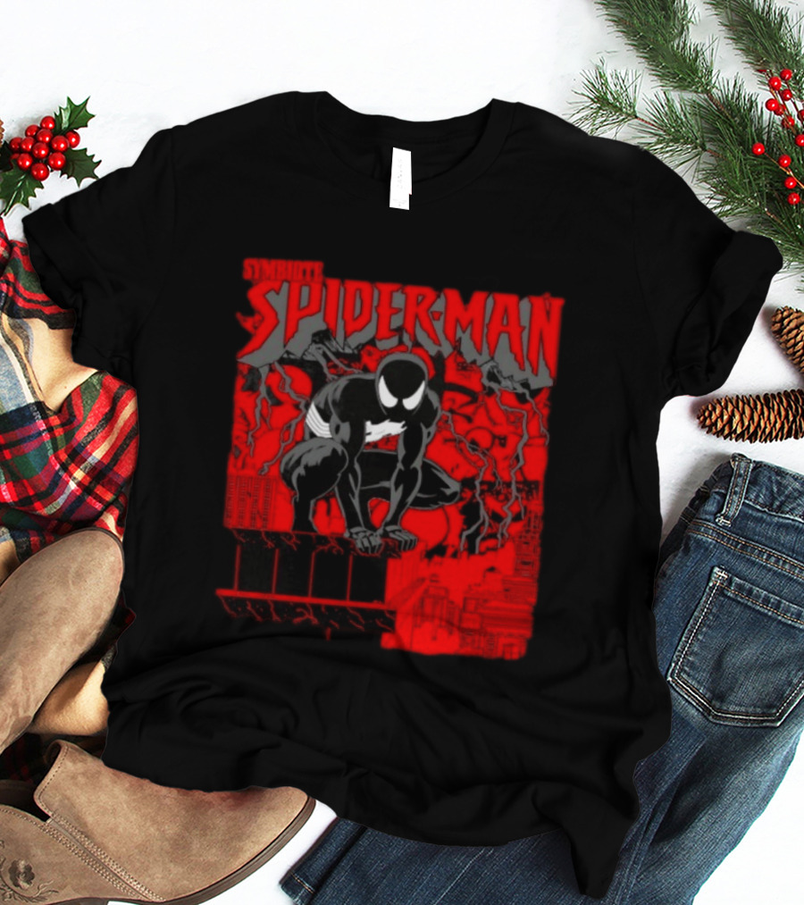 Symbiote Spider Man Marvel Venom Black Suit Comic T-Shirt
