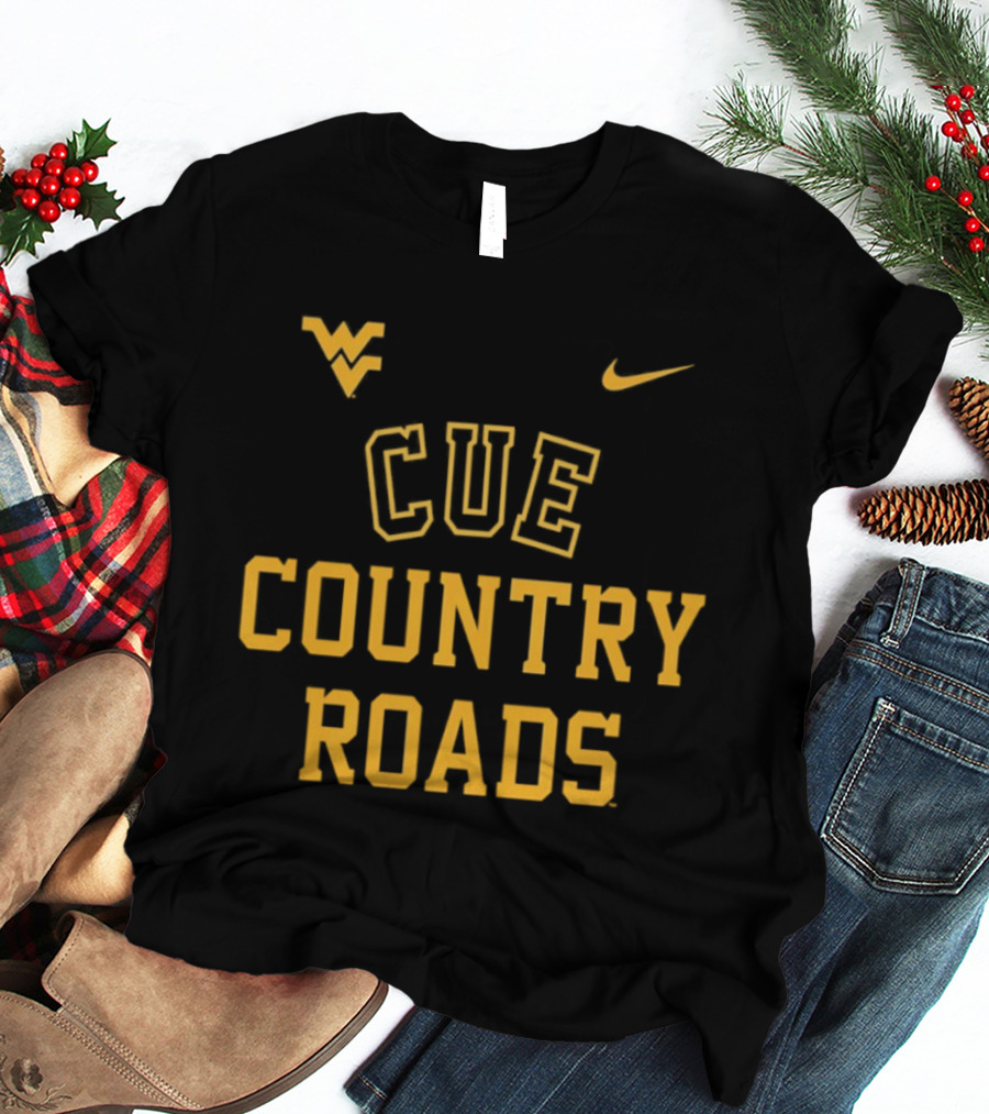 West Virginia Mountaineers CUE COUNTRY ROADS Nike T-Shirt
