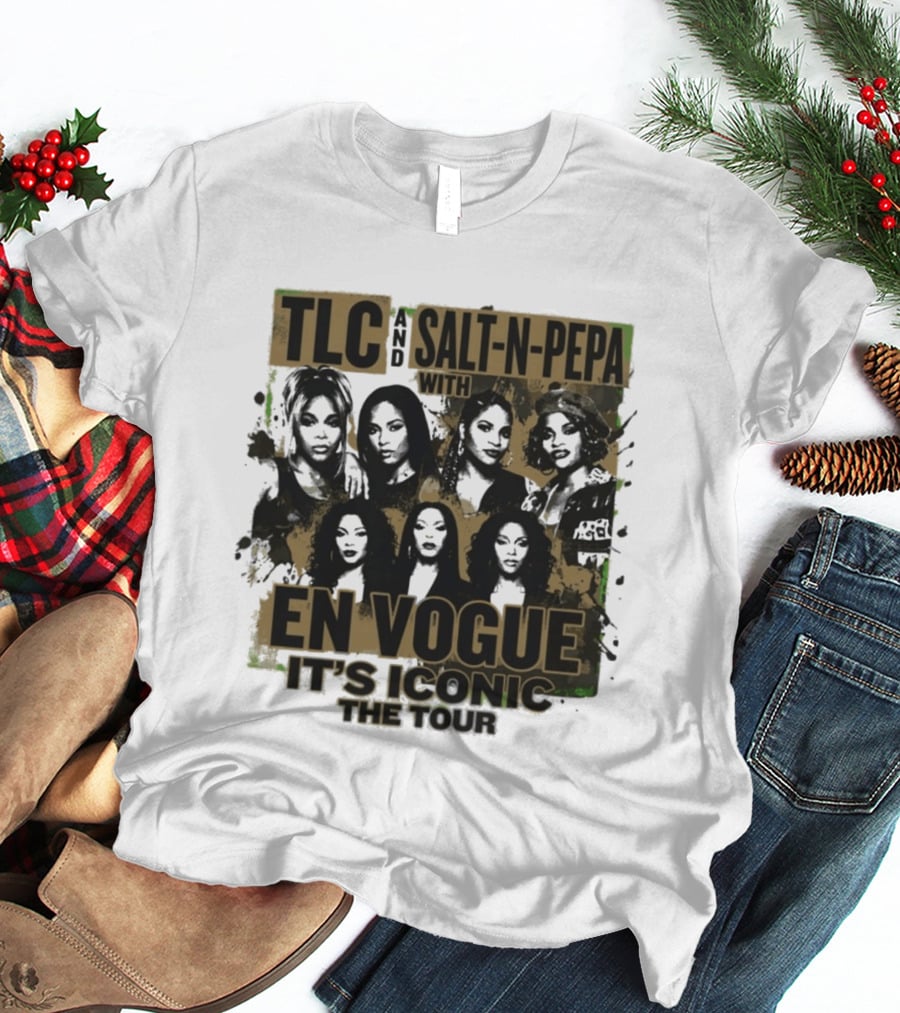 TLC Salt N Pepa With En Vogue It's Iconic The Tour T-Shirt