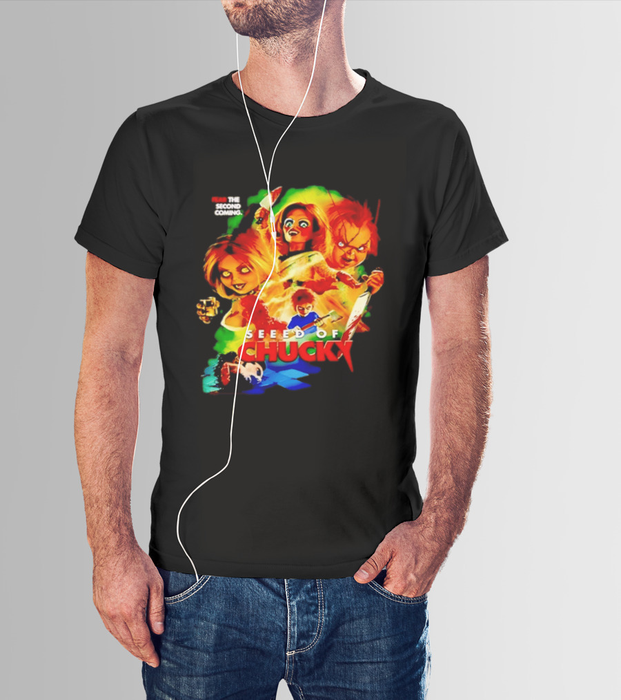 Fear The Second Coming Seed Of Chucky Chucky And Tiffany T-Shirt