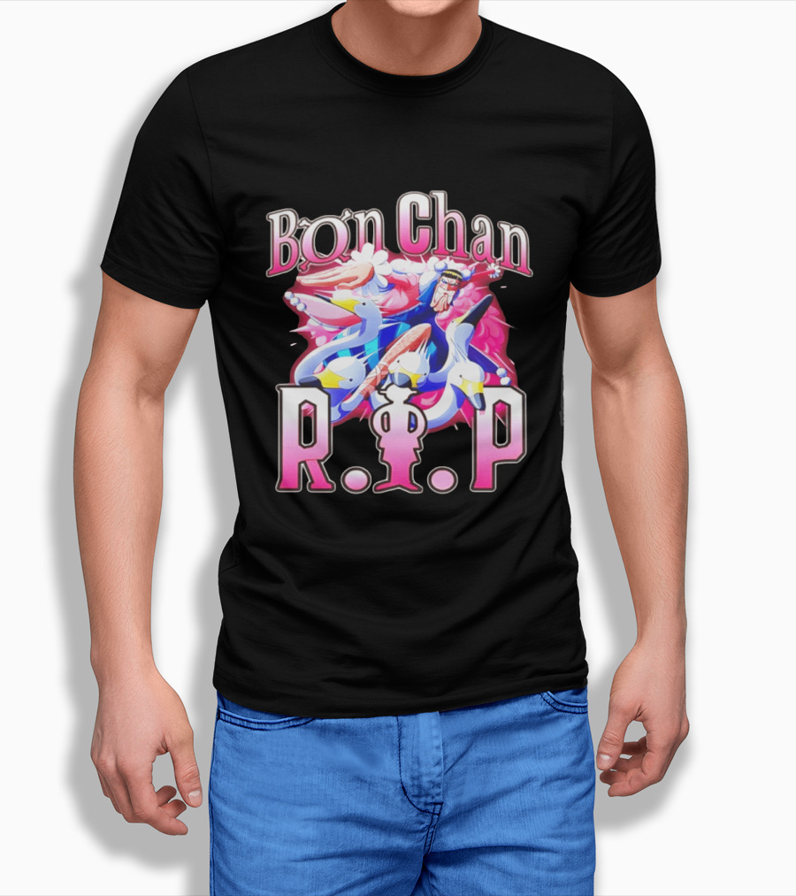Bon Chan RIP One Piece Bentham Manga Swan Ballet Warlord T-Shirt