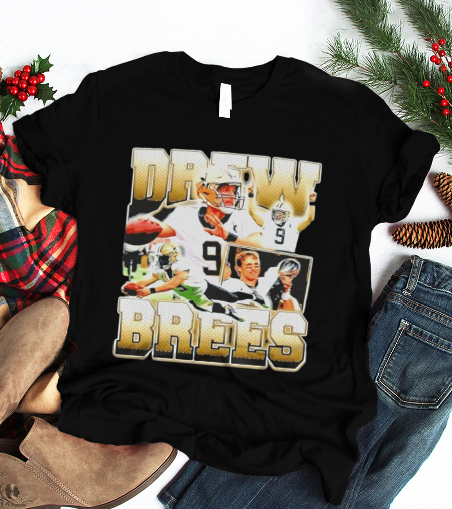 Drew Brees 9 New Orleans Saints Legend T-Shirt