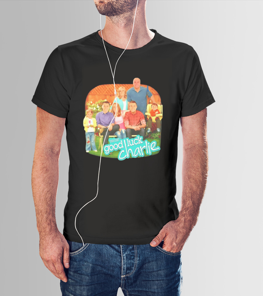 Chaos Closet Good Luck Charlie Family Parody Kirk Charlie T-Shirt