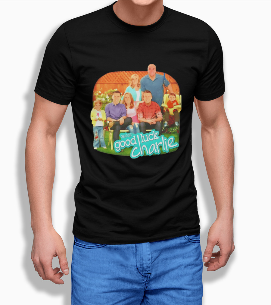 Chaos Closet Good Luck Charlie Family Parody Kirk Charlie T-Shirt