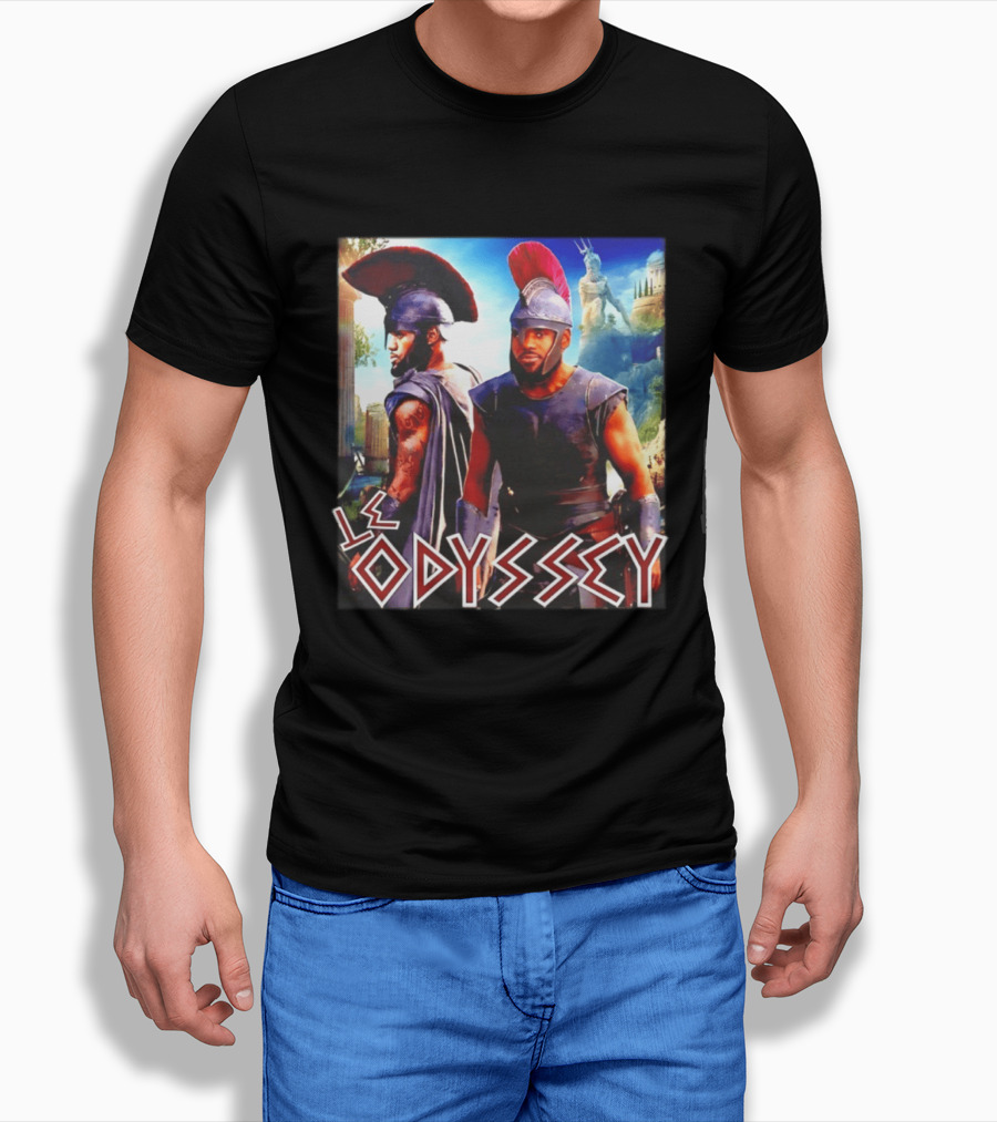 LeOdyssey LeBron James Greek Mythology Adventure T-Shirt