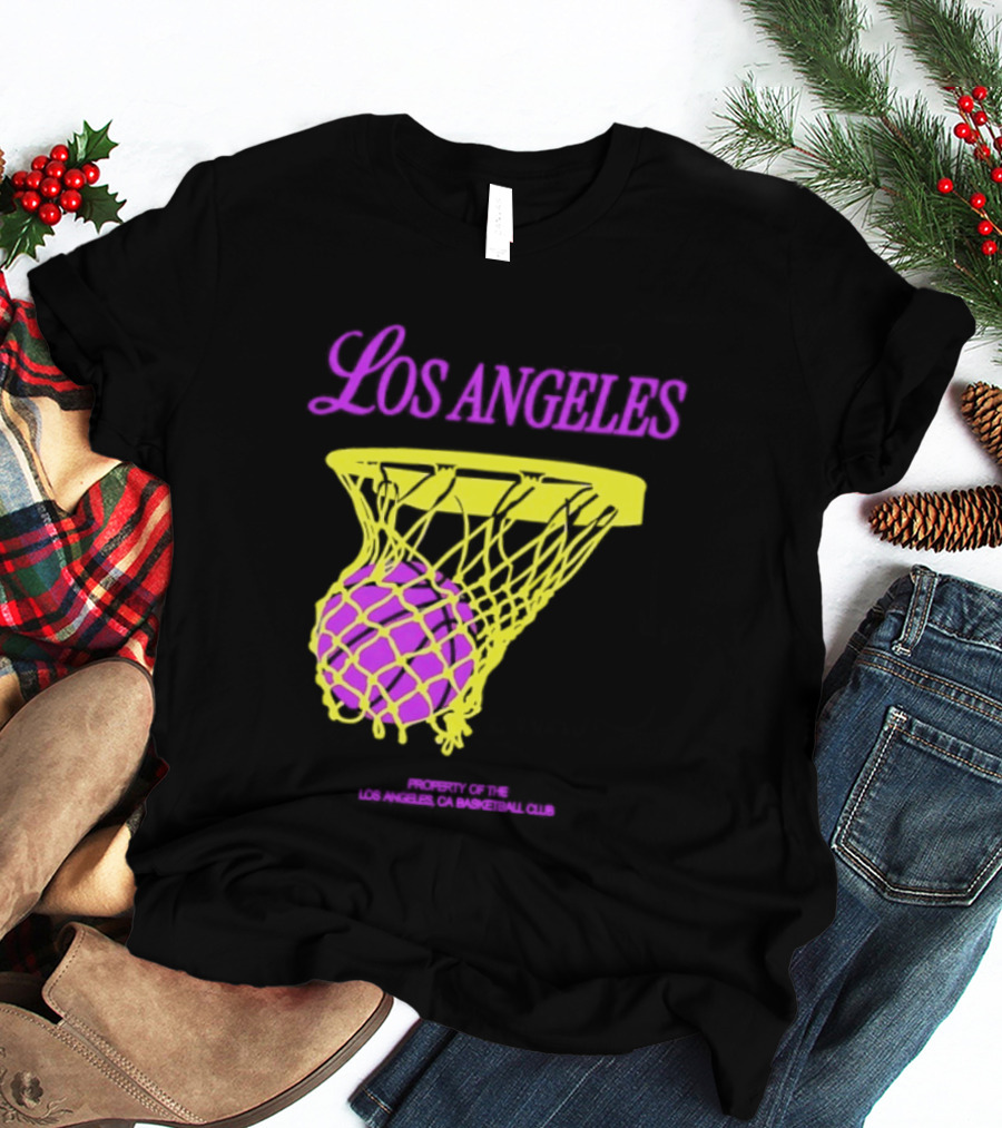 Los Angeles Basketball Club Property Los Angeles CA T-Shirt