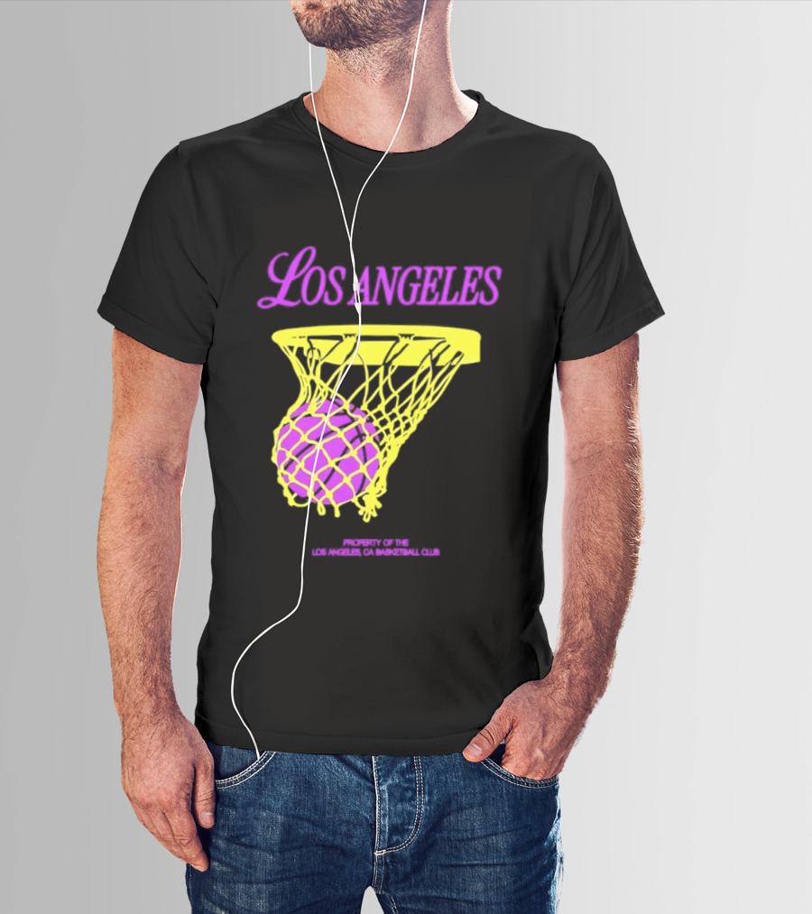 Los Angeles Basketball Club Property Los Angeles CA T-Shirt