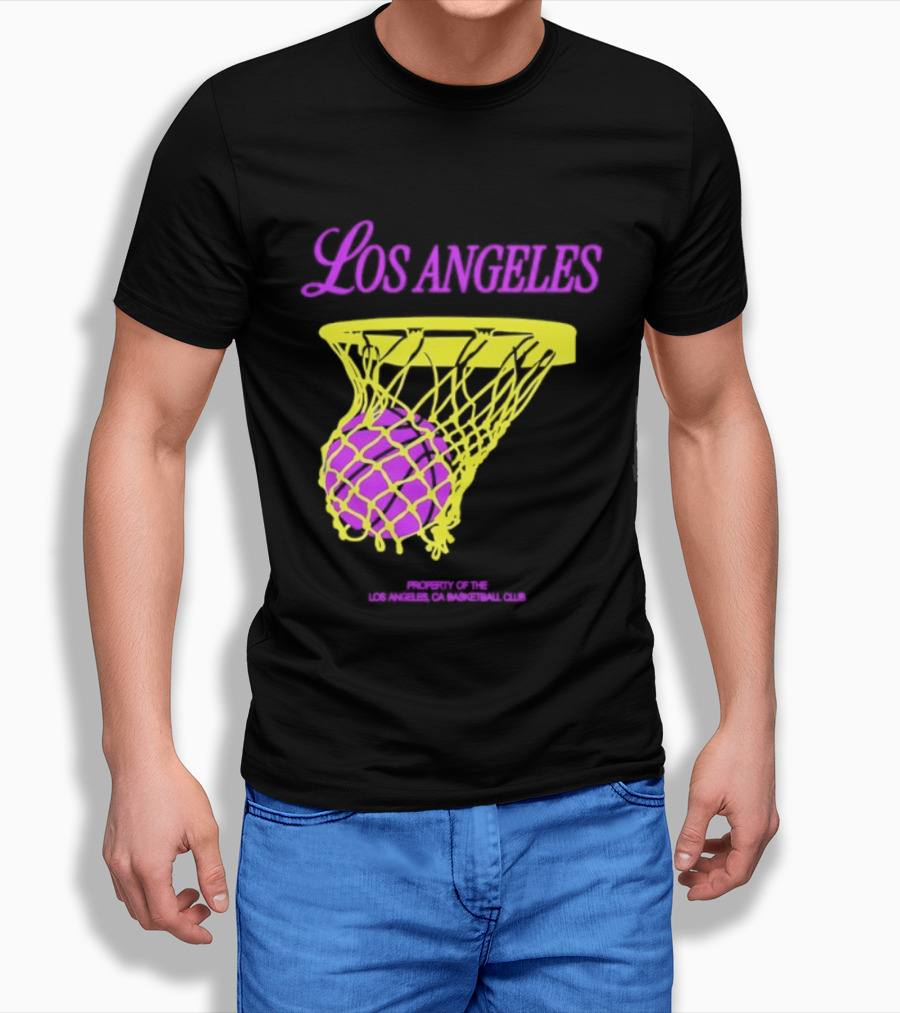 Los Angeles Basketball Club Property Los Angeles CA T-Shirt