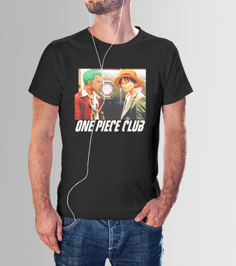 One Piece Club Roronoa Zoro Monkey D Luffy T-Shirt