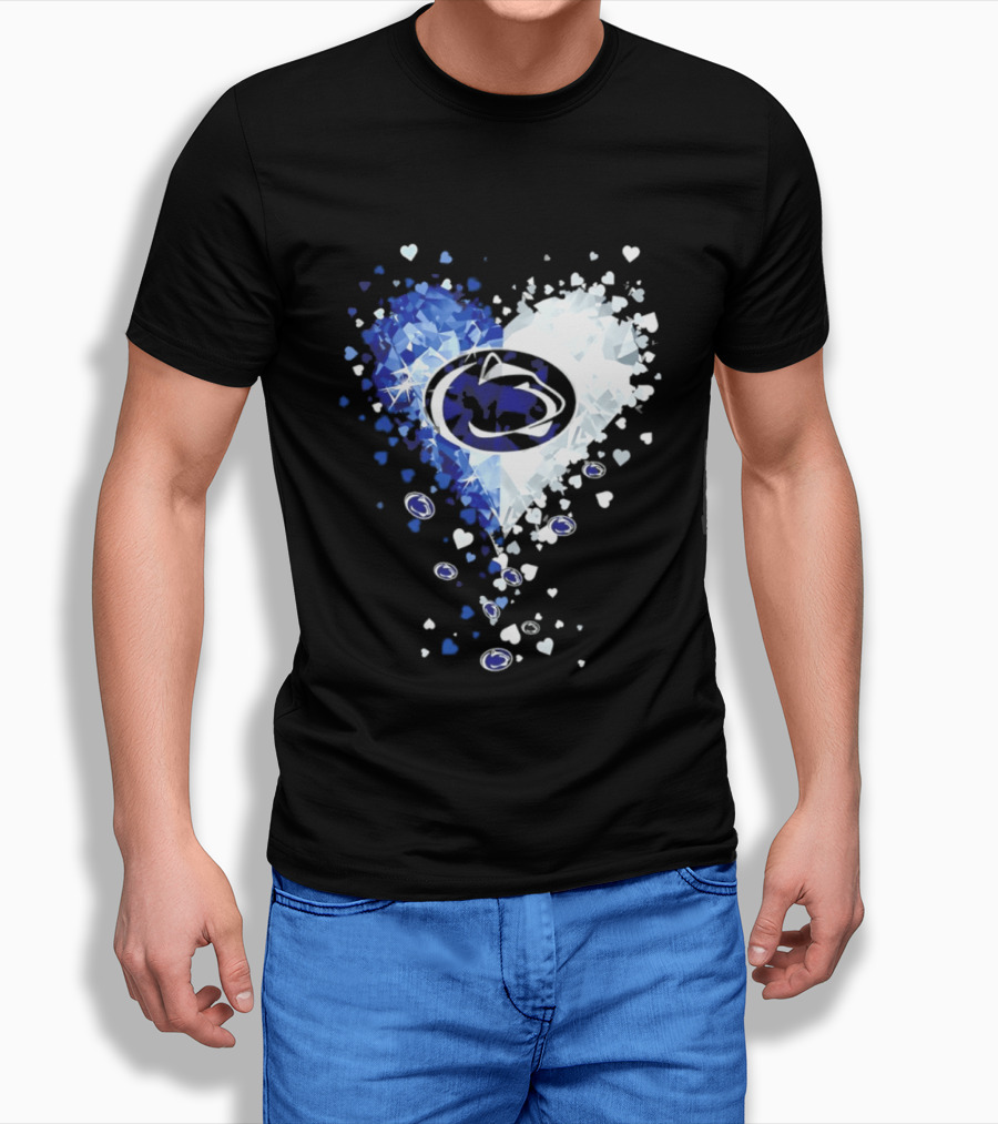 Penn State Nittany Lions 2026 NCAA Heart Diamond T-Shirt