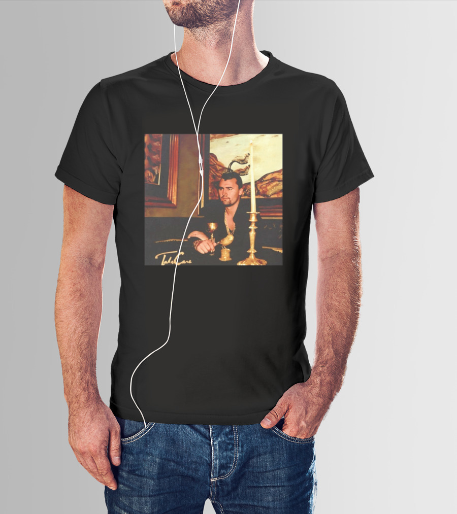 Take Care Charlie Kirk Drake Album Parody Candlelit T-Shirt