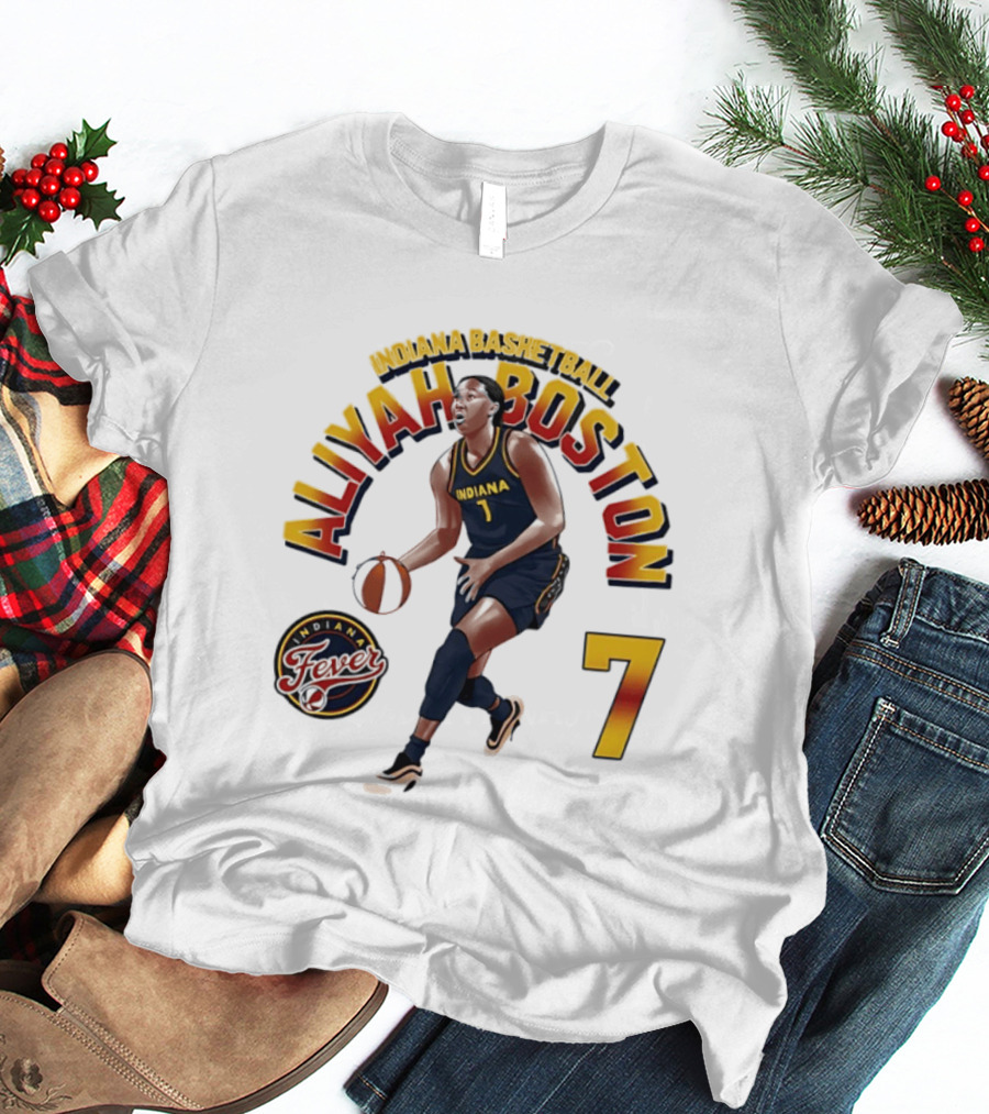 Aliyah Boston Indiana Fever Basketball 7 T-Shirt