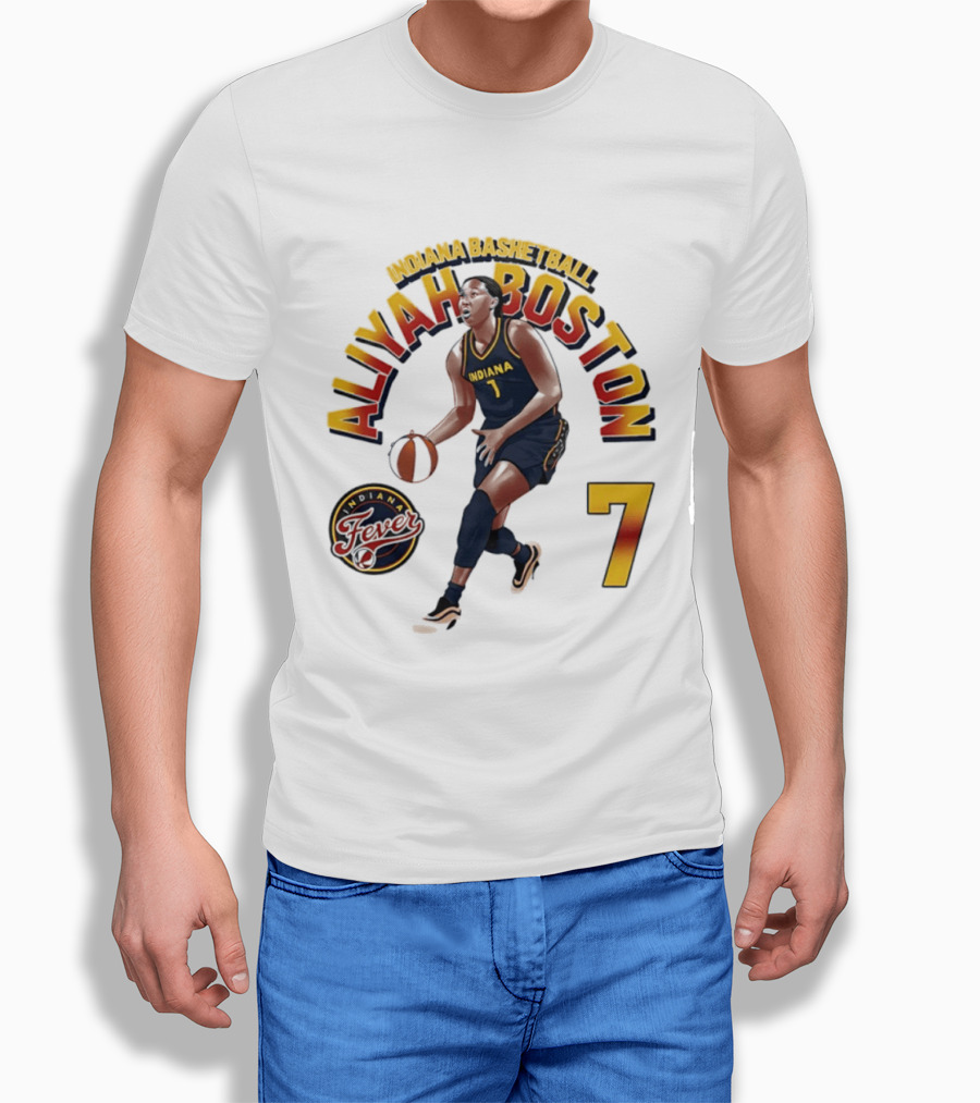 Aliyah Boston Indiana Fever Basketball 7 T-Shirt