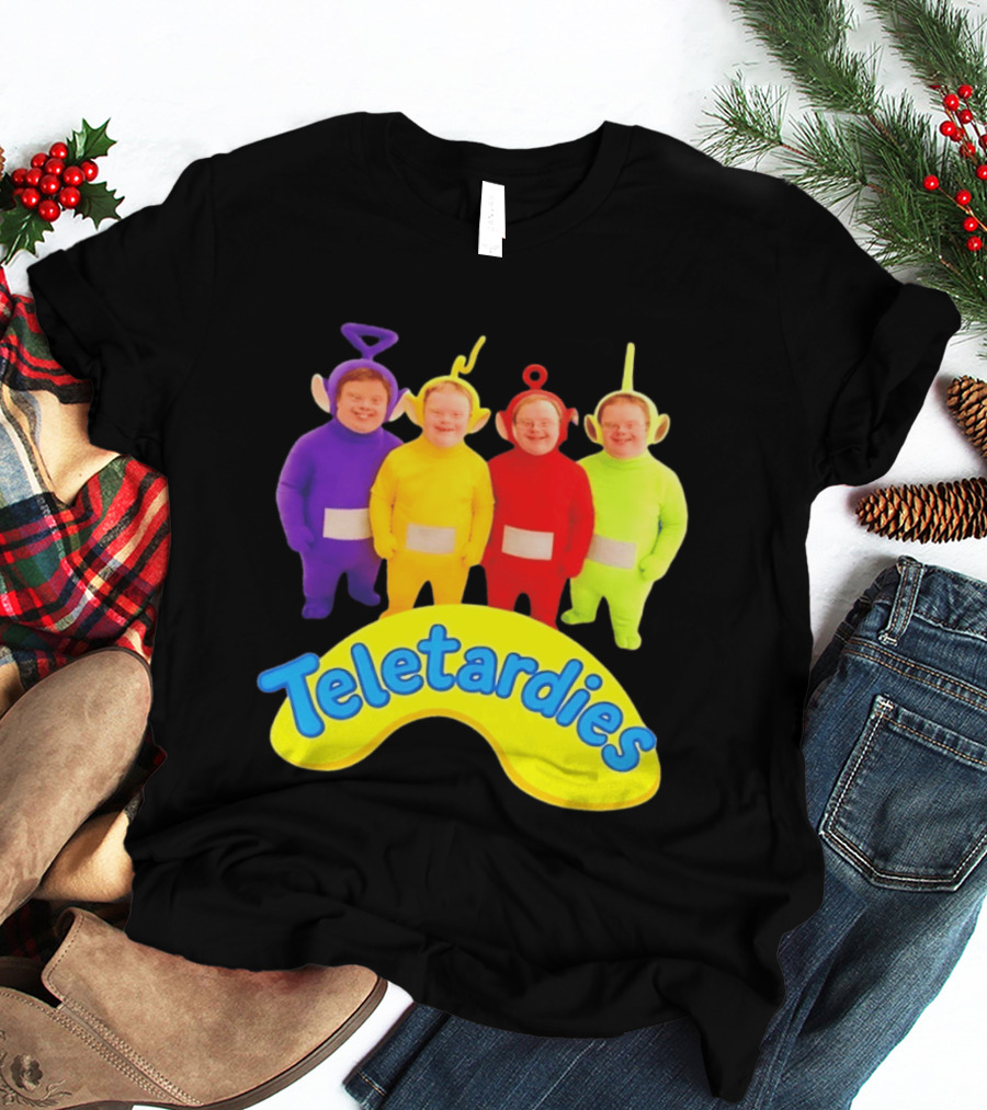 Teletardies Teletubbies Down Syndrome T-Shirt