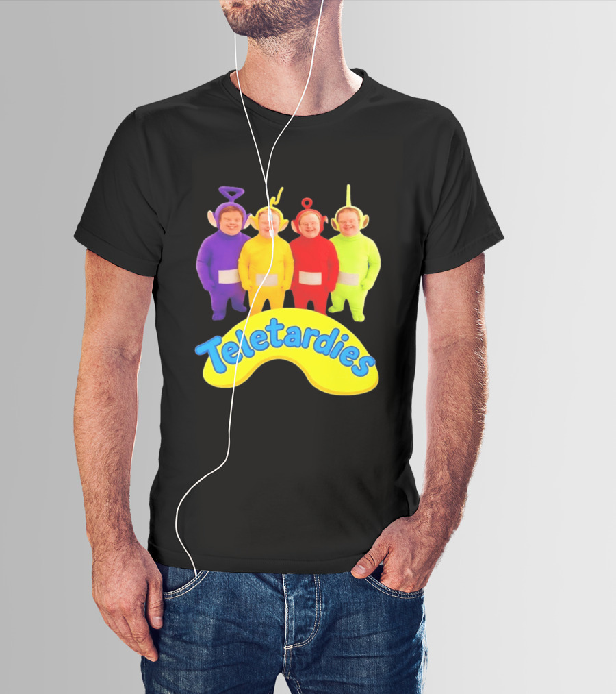 Teletardies Teletubbies Down Syndrome T-Shirt