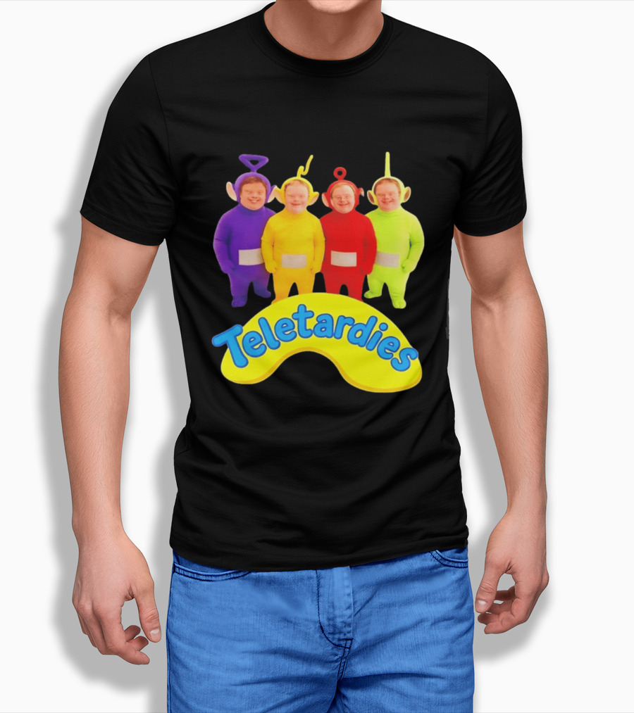Teletardies Teletubbies Down Syndrome T-Shirt
