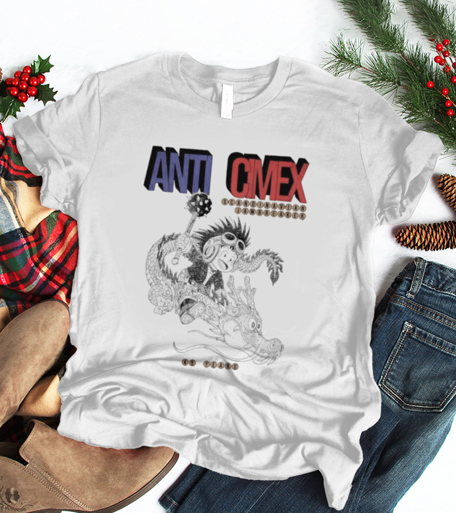 ANTI CIMEX Scandinavian Jawbreaker 45 Years Punk T-Shirt