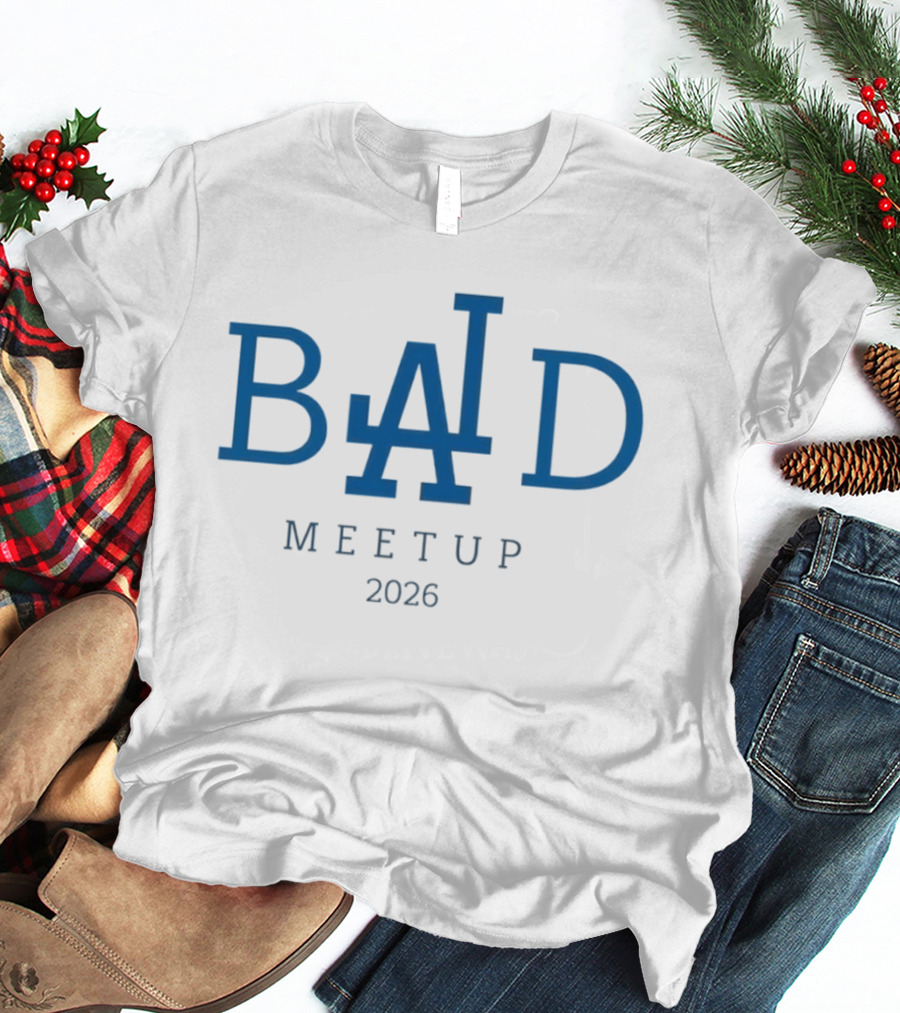 Bald Meetup LA 2026 Iconic Event T-Shirt