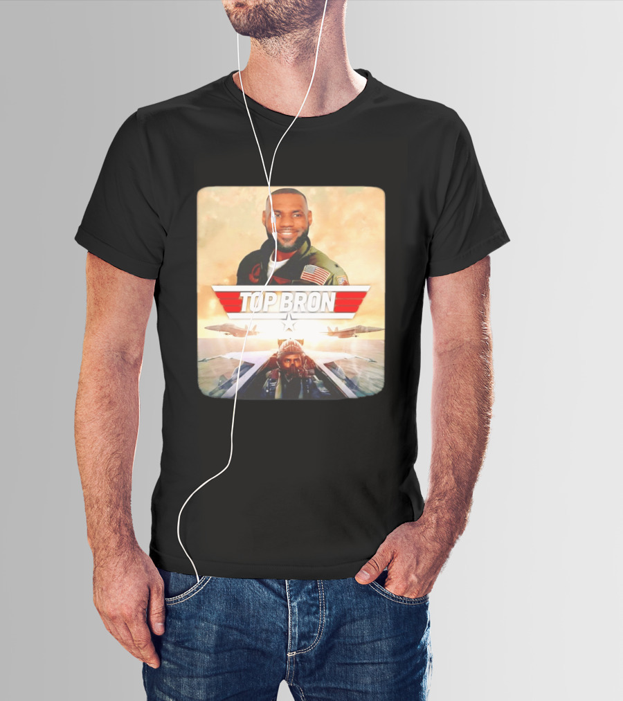 Top Bron LeBron James Aviator T-Shirt