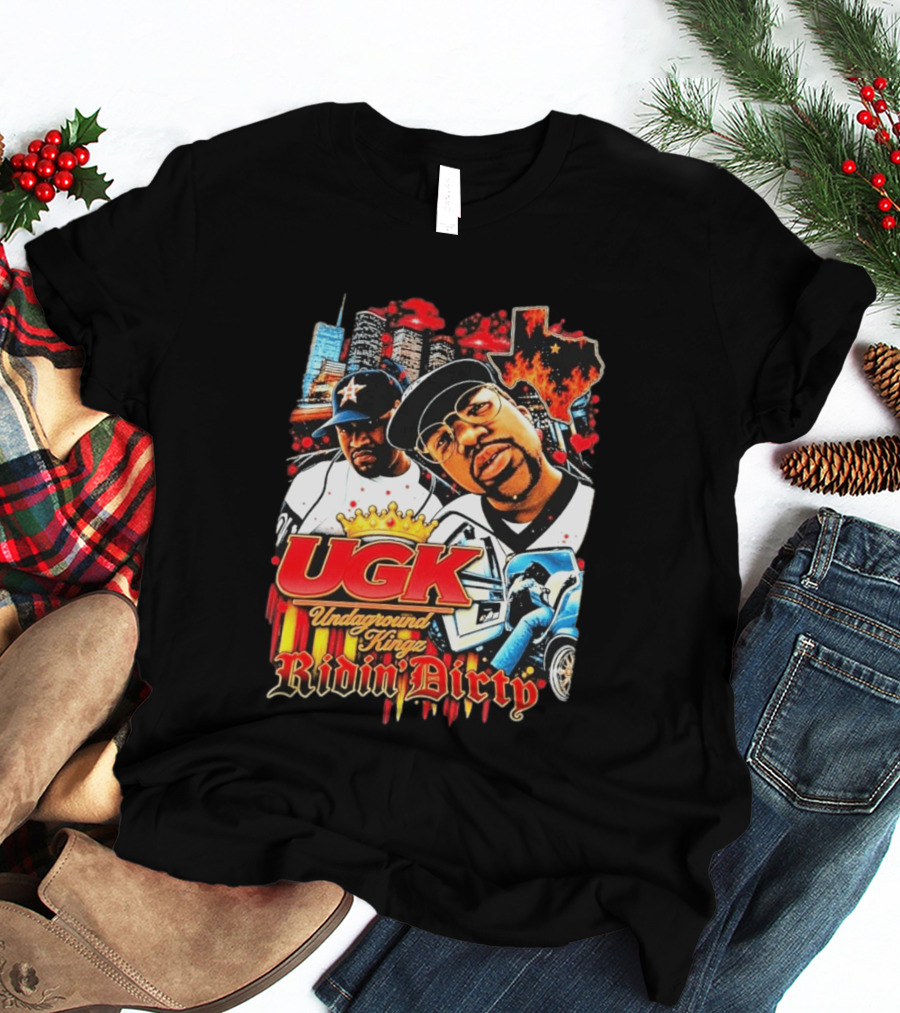 UGK Underground Kingz Ridin' Dirty Texas Rap Legends T-Shirt