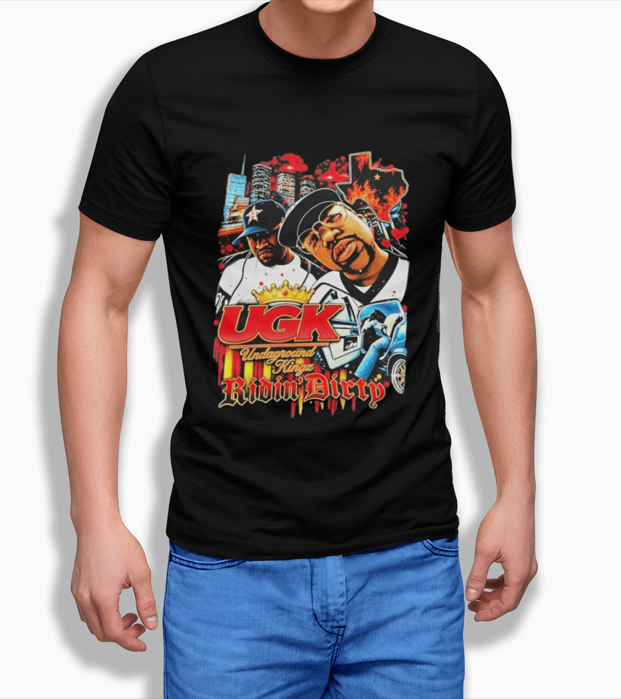 UGK Underground Kingz Ridin' Dirty Texas Rap Legends T-Shirt