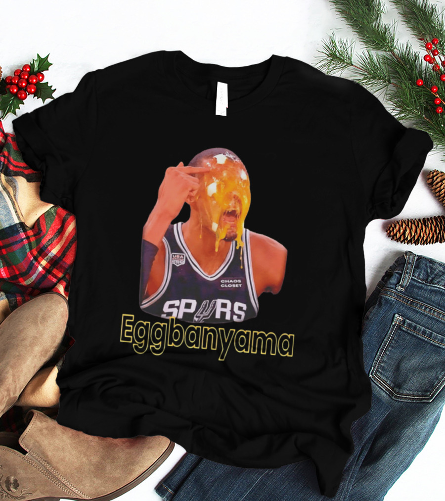 Eggbanyama Spurs Basketball Chaos Closet T-Shirt
