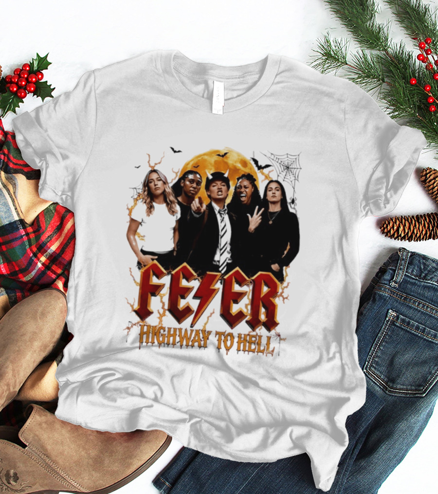 Indiana Fever Highway To Hell Halloween Fever T-Shirt