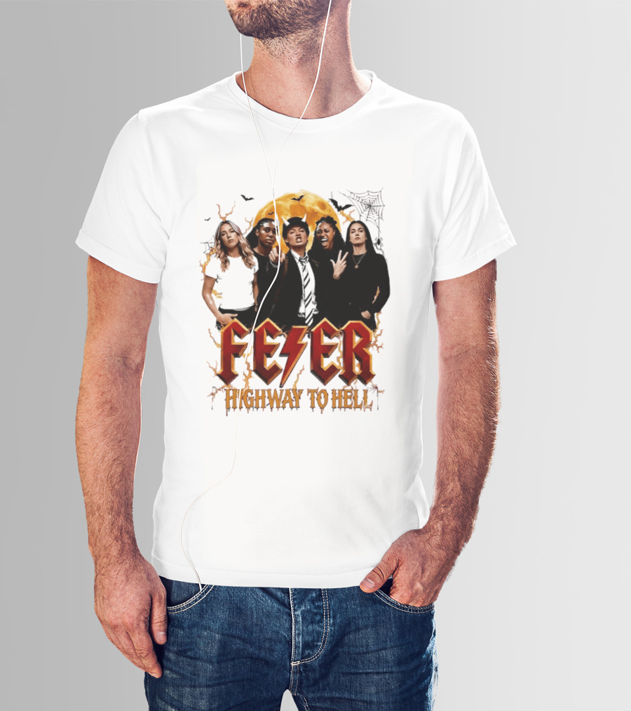 Indiana Fever Highway To Hell Halloween Fever T-Shirt