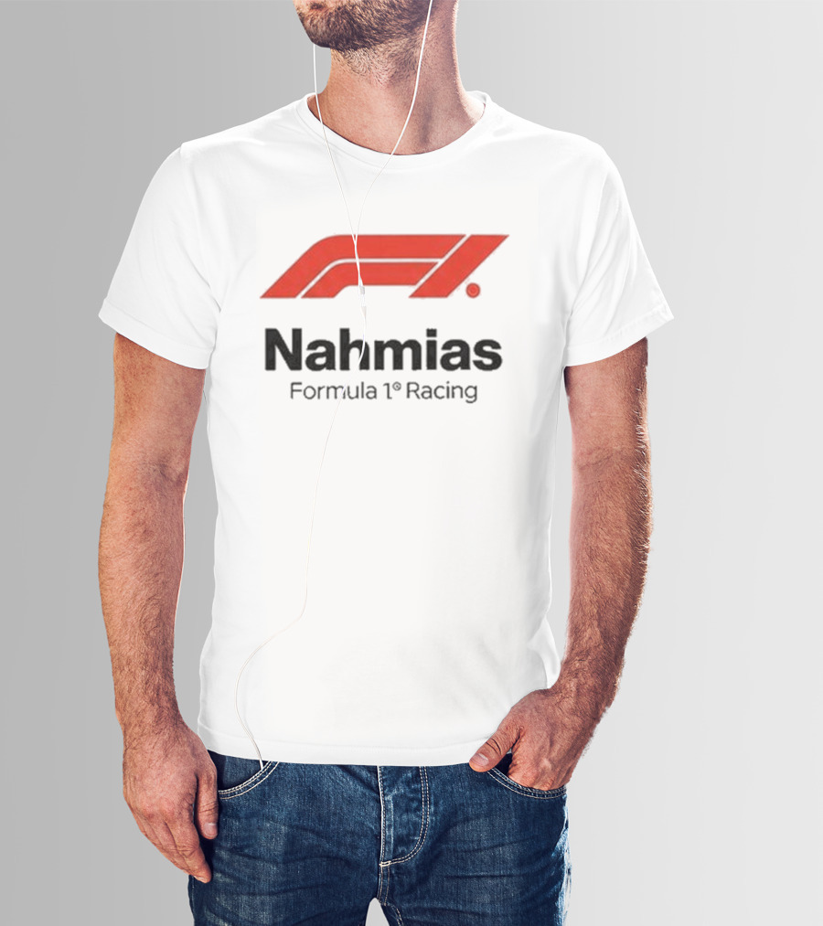Nahmias Formula 1 Racing Kento Nagao F1 White T-Shirt
