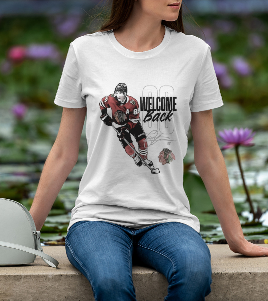 Patrick Kane 88 Chicago Blackhawks Welcome Back T-Shirt