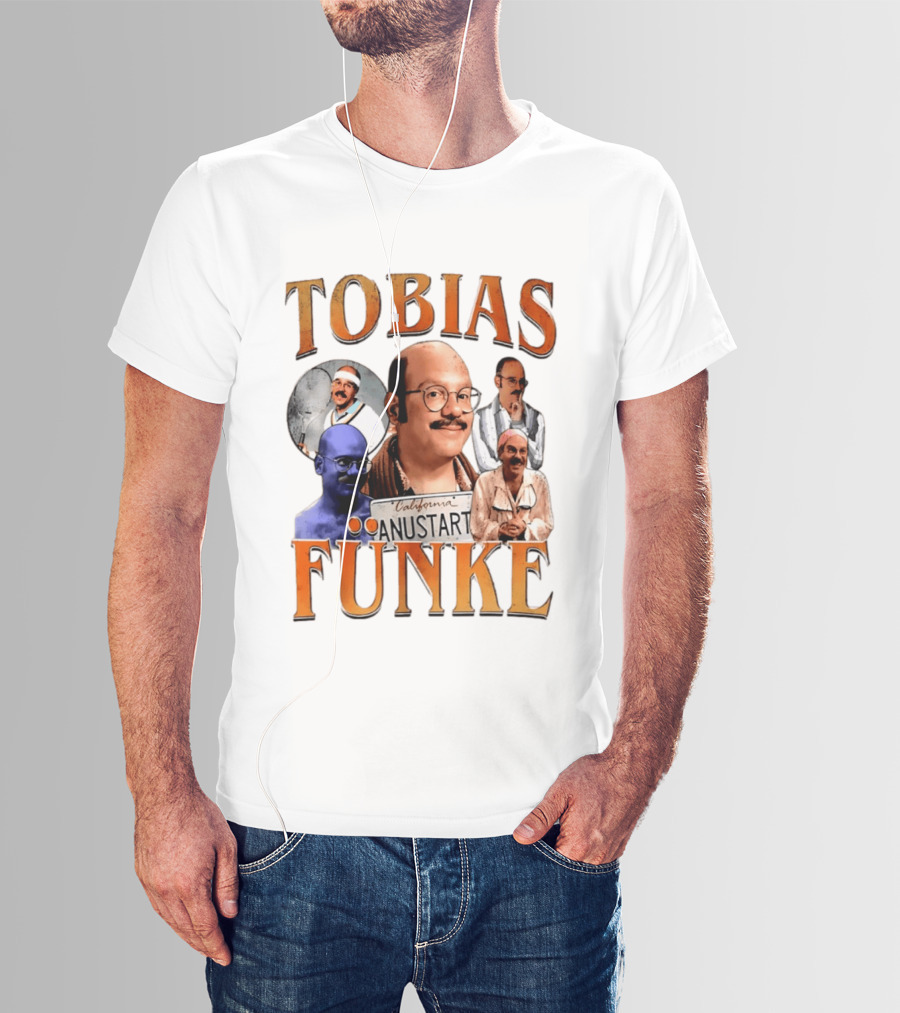 Tobias Funke Anustart Arrested Development Character Compilation T-Shirt