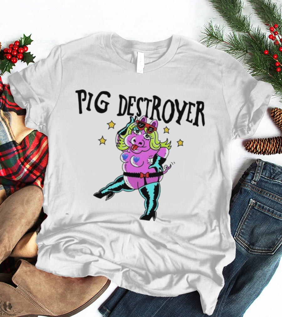 Pig Destroyer Miss Piggy Grindcore Metal Fashionable T-Shirt