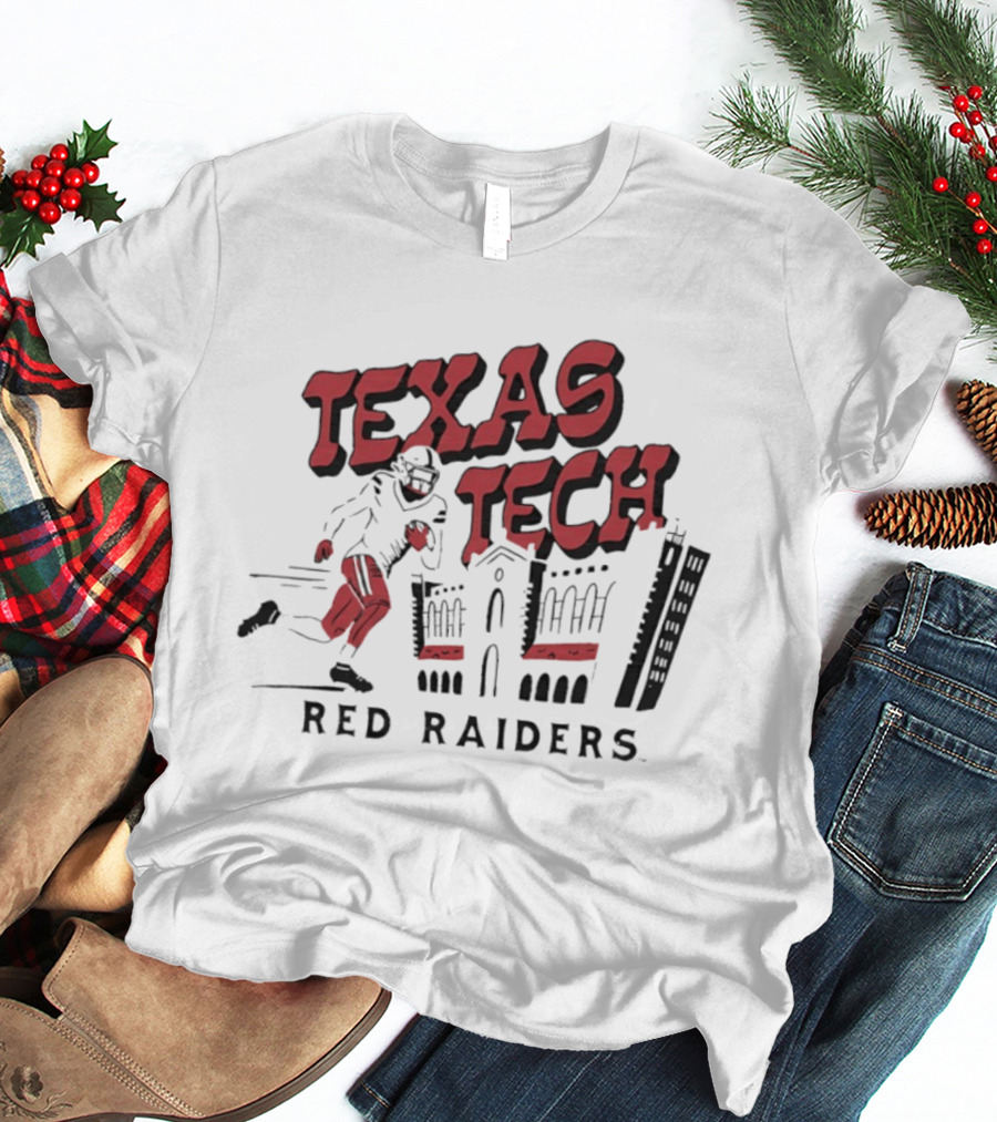 Texas Tech Red Raiders 2026 NCAA Football Player Running T-Shirt
