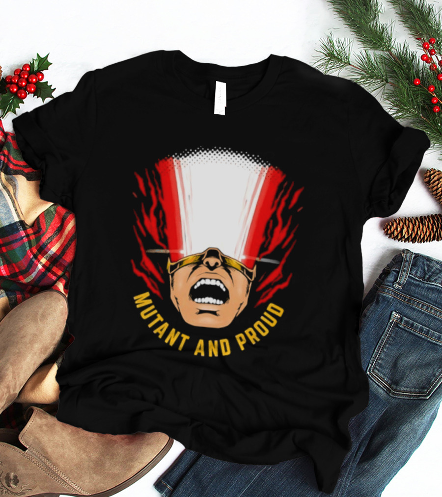 Cyclops Mutant And Proud X Men Marvel Eyebeams T-Shirt