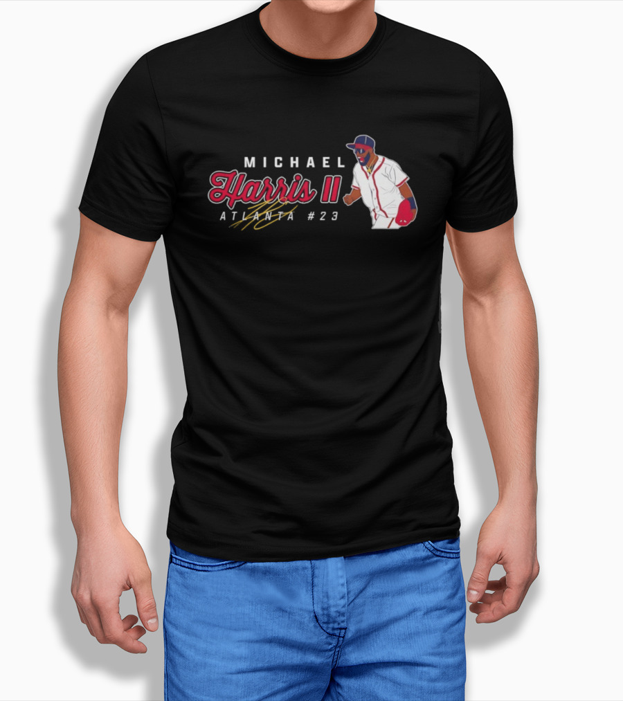 Michael Harris II Atlanta #29 Braves MLB 2026 T-Shirt