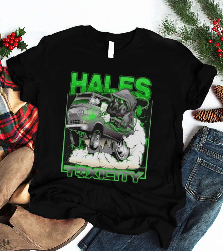 Hales Toxicity Gas Mask Graffiti Van Street T-Shirt