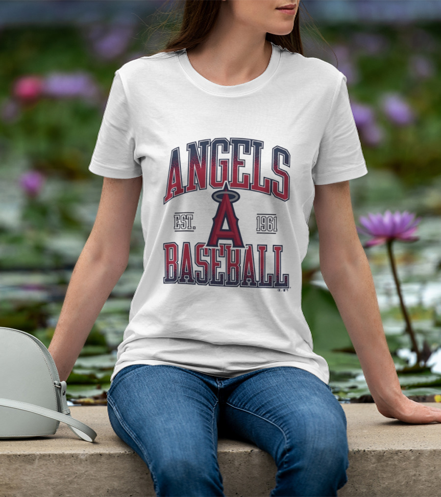 Angels Baseball Est 1961 Los Angeles Angels T-Shirt