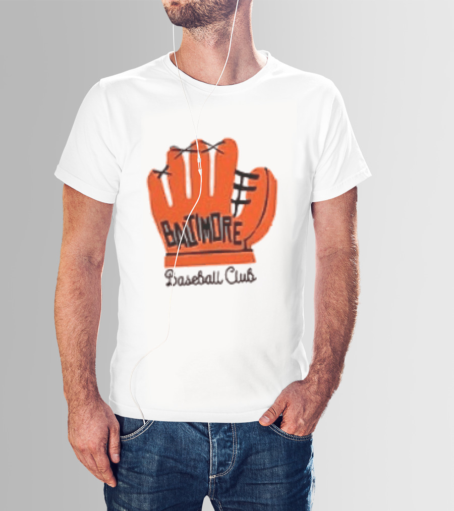 MLB Baltimore Orioles Baseball Club Orange Glove Always Better In Baltimore T-Shirt