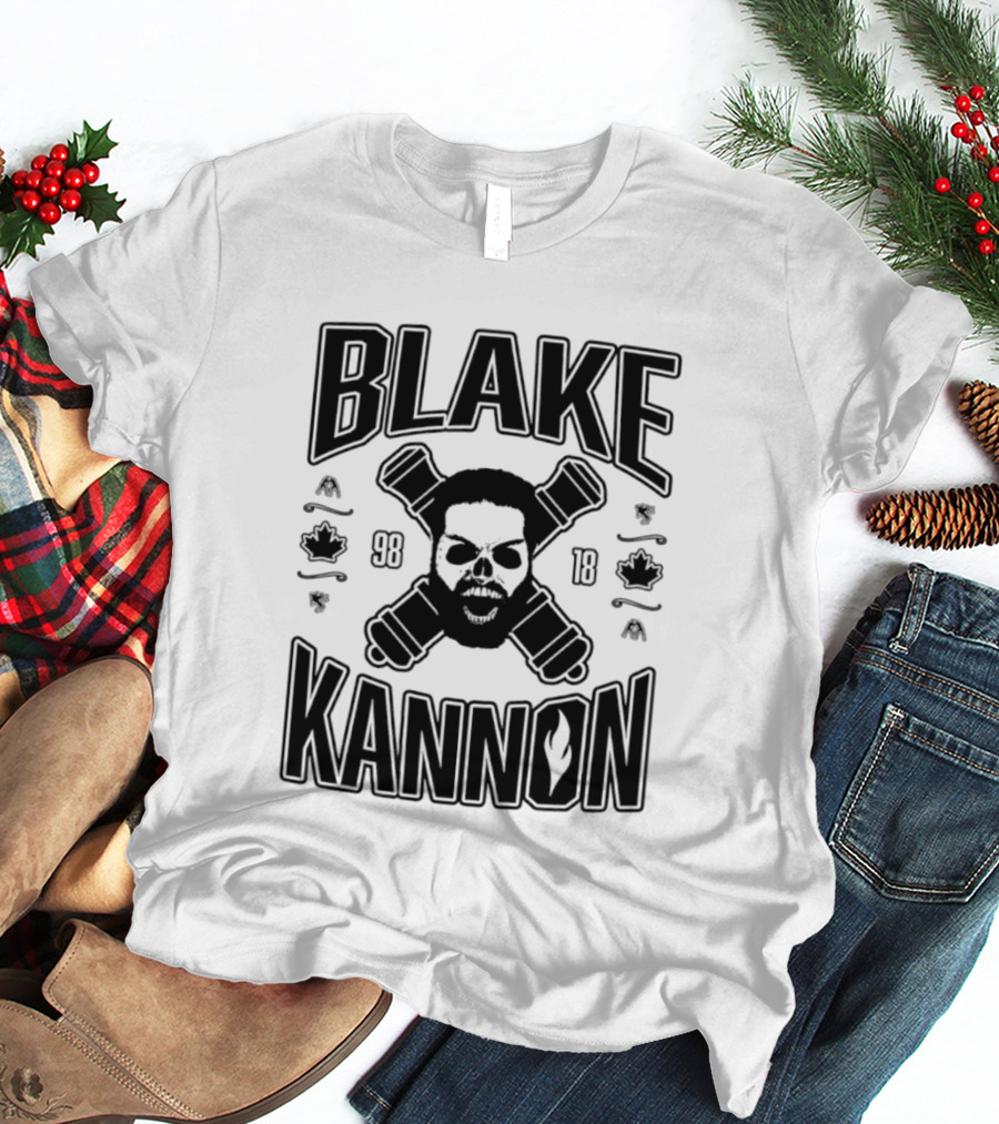 Blake Kannon 98 18 Skull Cannons Wrestling T-Shirt