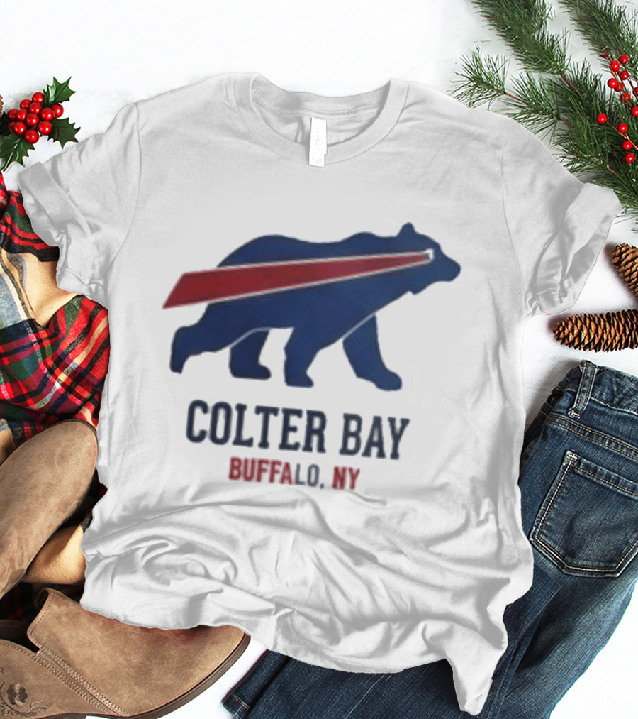Buffalo Bills Colter Bay NY Beers Make Me Wanna Shout T-Shirt