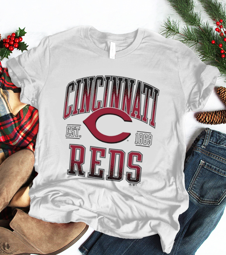 Cincinnati Reds Est 1869 MLB Baseball Team T-Shirt