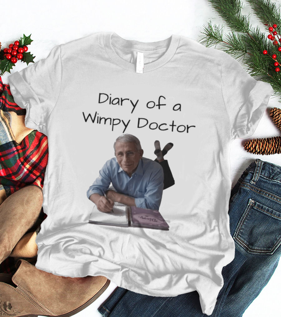 Diary Of A Wimpy Doctor Funny Meme T-Shirt