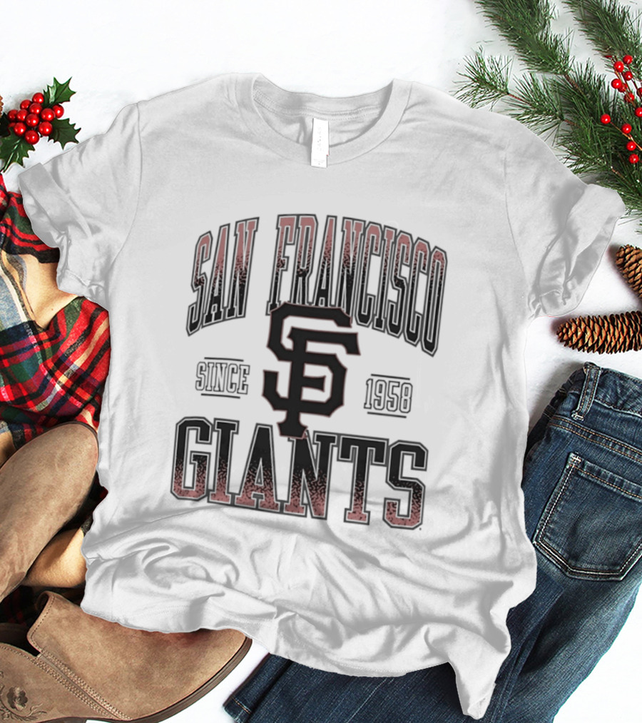 San Francisco Giants SF Since 1958 MLB Baseball T-Shirt