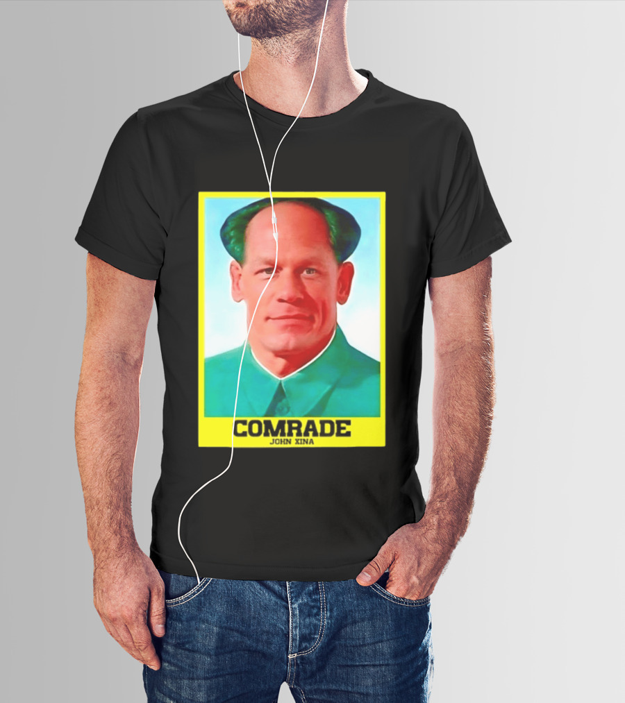 Comrade John Xina Meme Mao Zedong Parody Image T-Shirt